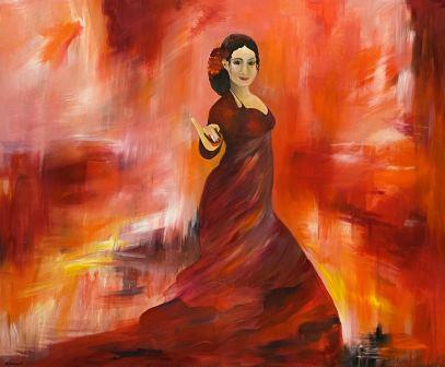 Flamencodanserinden fra Madrid